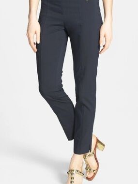 Tory Burch Callie Slim Dress Pants - Navy (NWT)